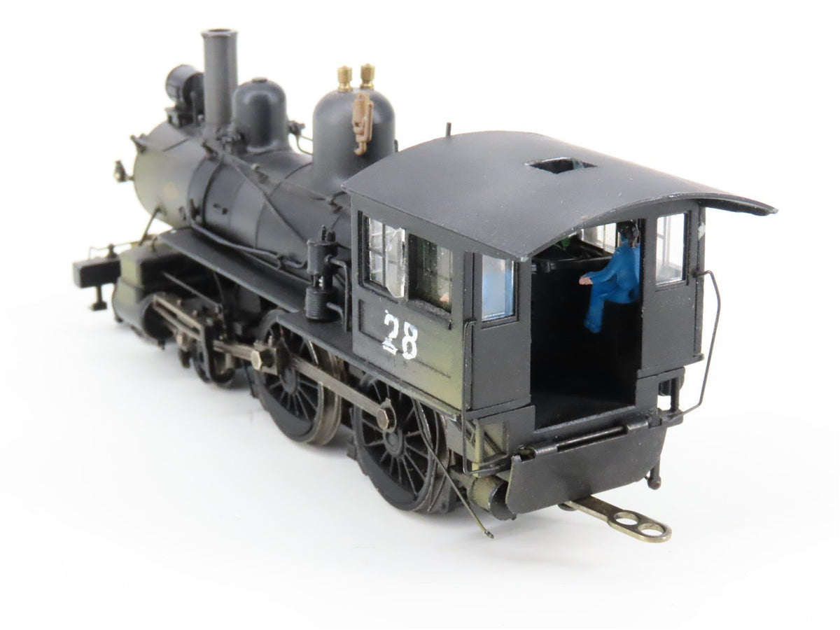 HO Bachmann Spectrum 83401 Unlettered 4-4-0 Richmond Steam #28 w/DCC - Weathered