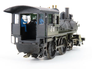 HO Bachmann Spectrum 83401 Unlettered 4-4-0 Richmond Steam #28 w/DCC - Weathered