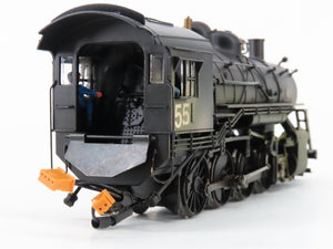 HO Bachmann Spectrum 84501 Unlettered 2-8-0 Steam #55 - Weathered w/ DCC & Sound