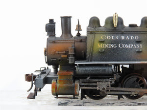 HO Bachmann Spectrum 81808 Colorado Mining 0-6-0ST Steam #1 - Weathered w/ DCC