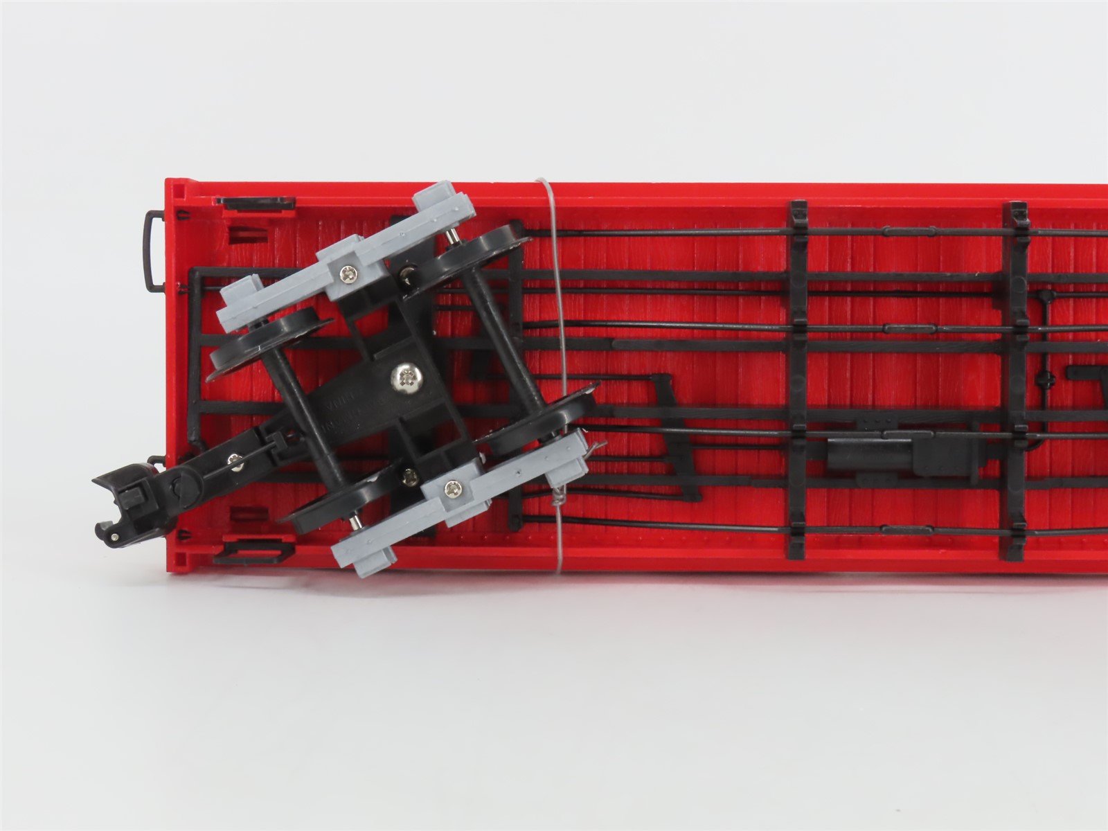 G Bachmann Big Haulers 98372 EKJX Emmett Kelly Jr. Circus Flat Car #162 w/ Cages