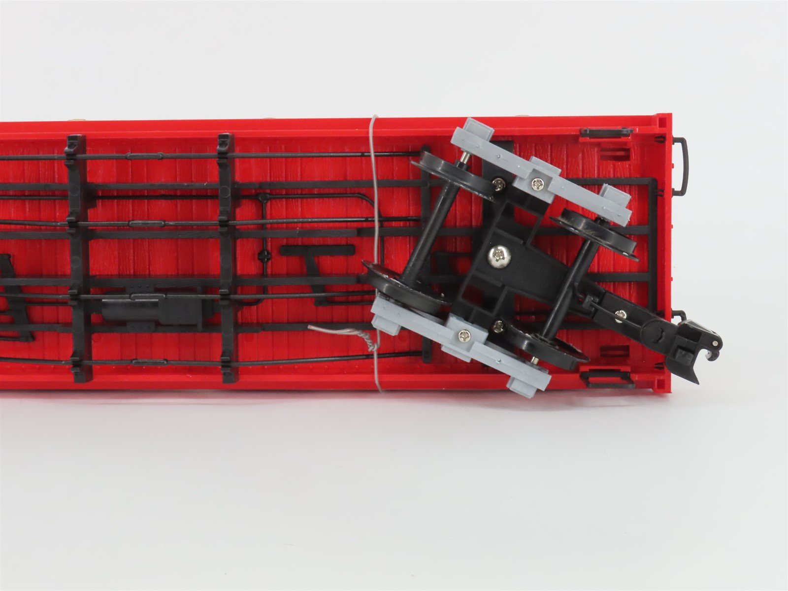 G Bachmann Big Haulers 98372 EKJX Emmett Kelly Jr. Circus Flat Car #162 w/ Cages