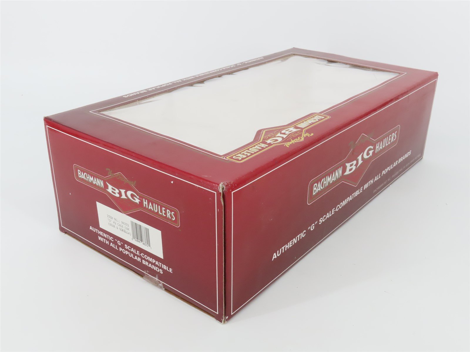 G Bachmann Big Haulers 98372 EKJX Emmett Kelly Jr. Circus Flat Car #162 w/ Cages