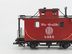 G Scale LGB 4065 D&RGW Rio Grande Center Cupola Wood Caboose #4065