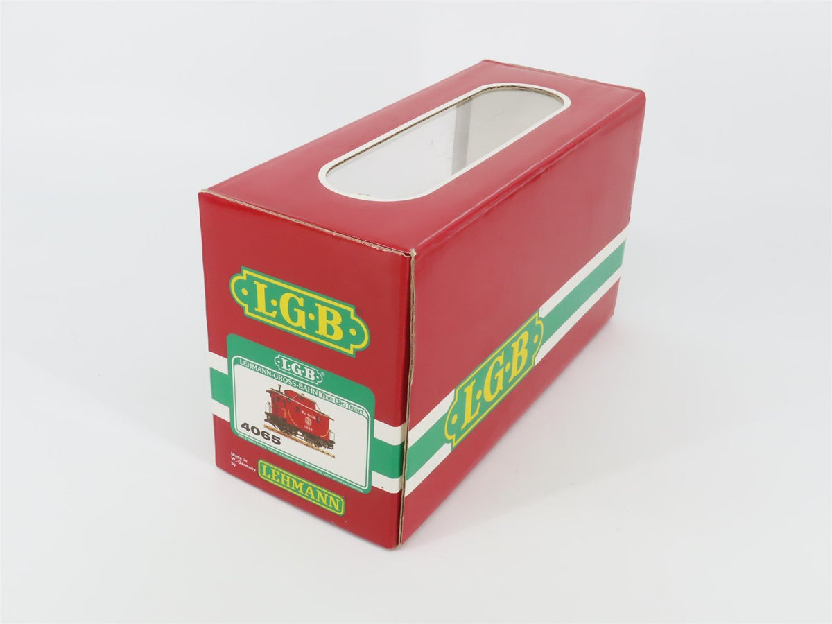 G Scale LGB 4065 D&amp;RGW Rio Grande Center Cupola Wood Caboose #4065