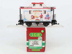 G Scale LGB 4165 Circus Center Cupola Wood Caboose