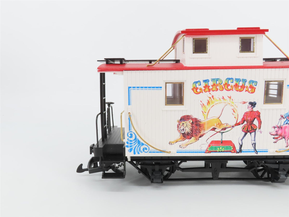 G Scale LGB 4165 Circus Center Cupola Wood Caboose