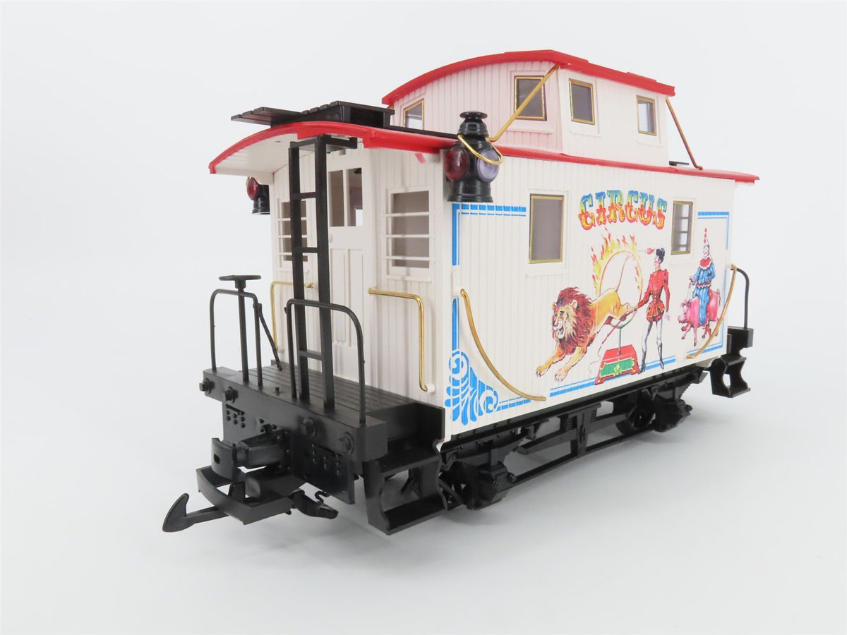 G Scale LGB 4165 Circus Center Cupola Wood Caboose