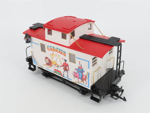 G Scale LGB 4165 Circus Center Cupola Wood Caboose