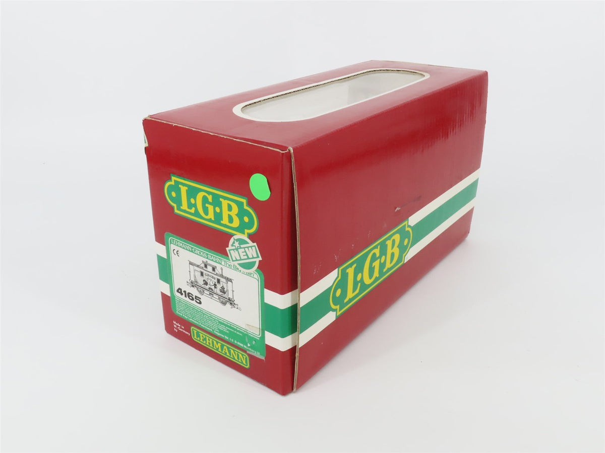 G Scale LGB 4165 Circus Center Cupola Wood Caboose
