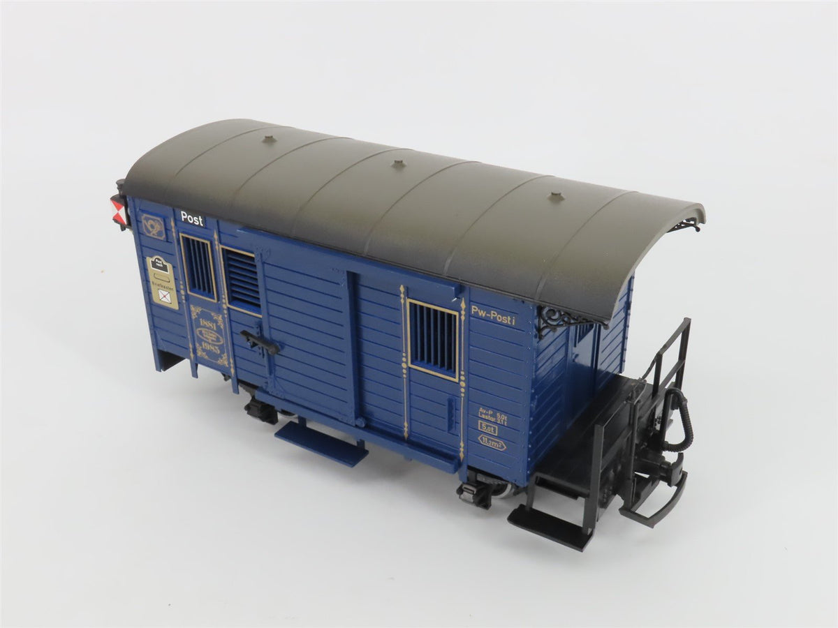 G Scale LGB 1985 Anniversary Post/Mail Passenger Car w/ Lighting