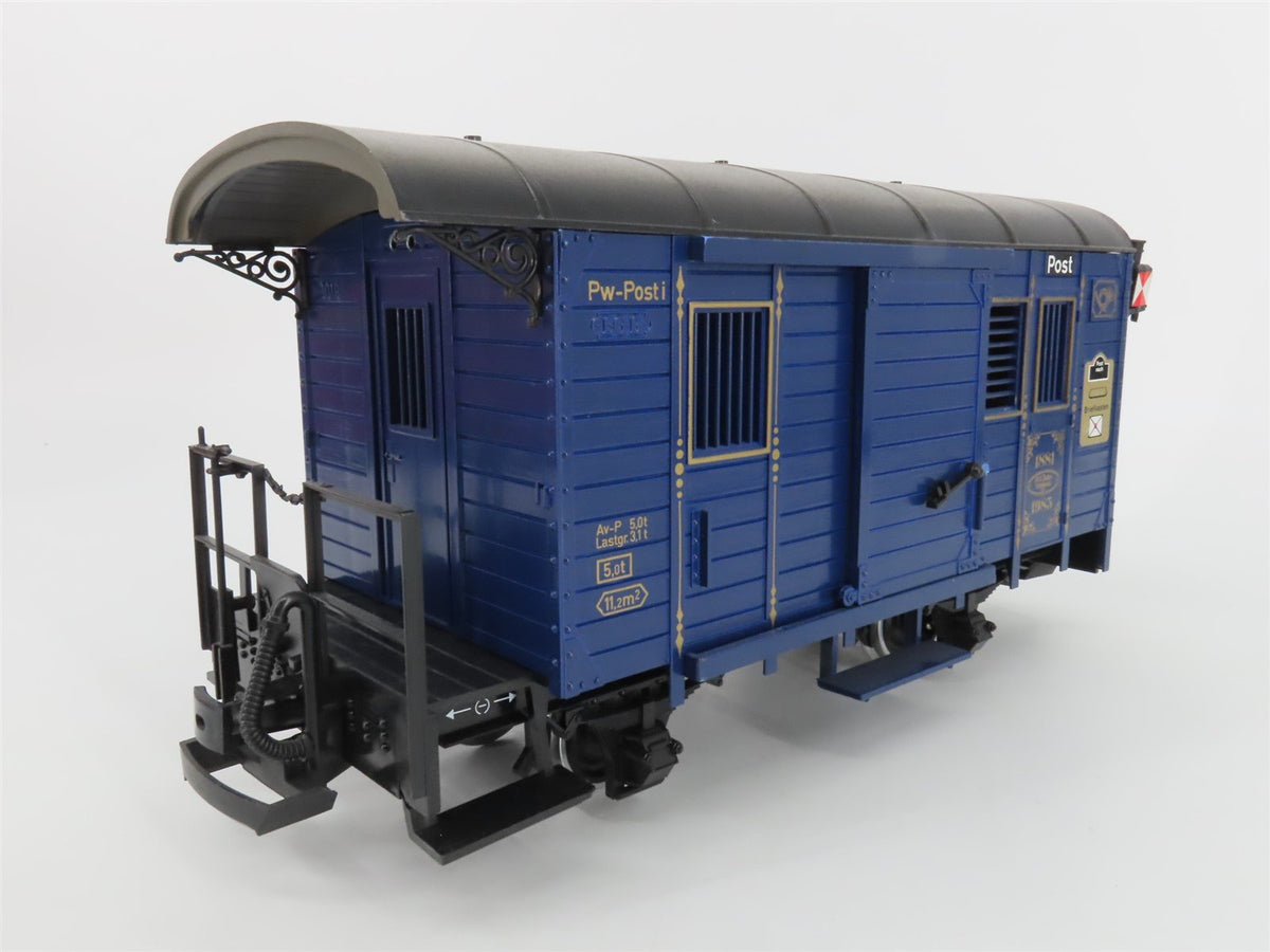 G Scale LGB 1985 Anniversary Post/Mail Passenger Car w/ Lighting