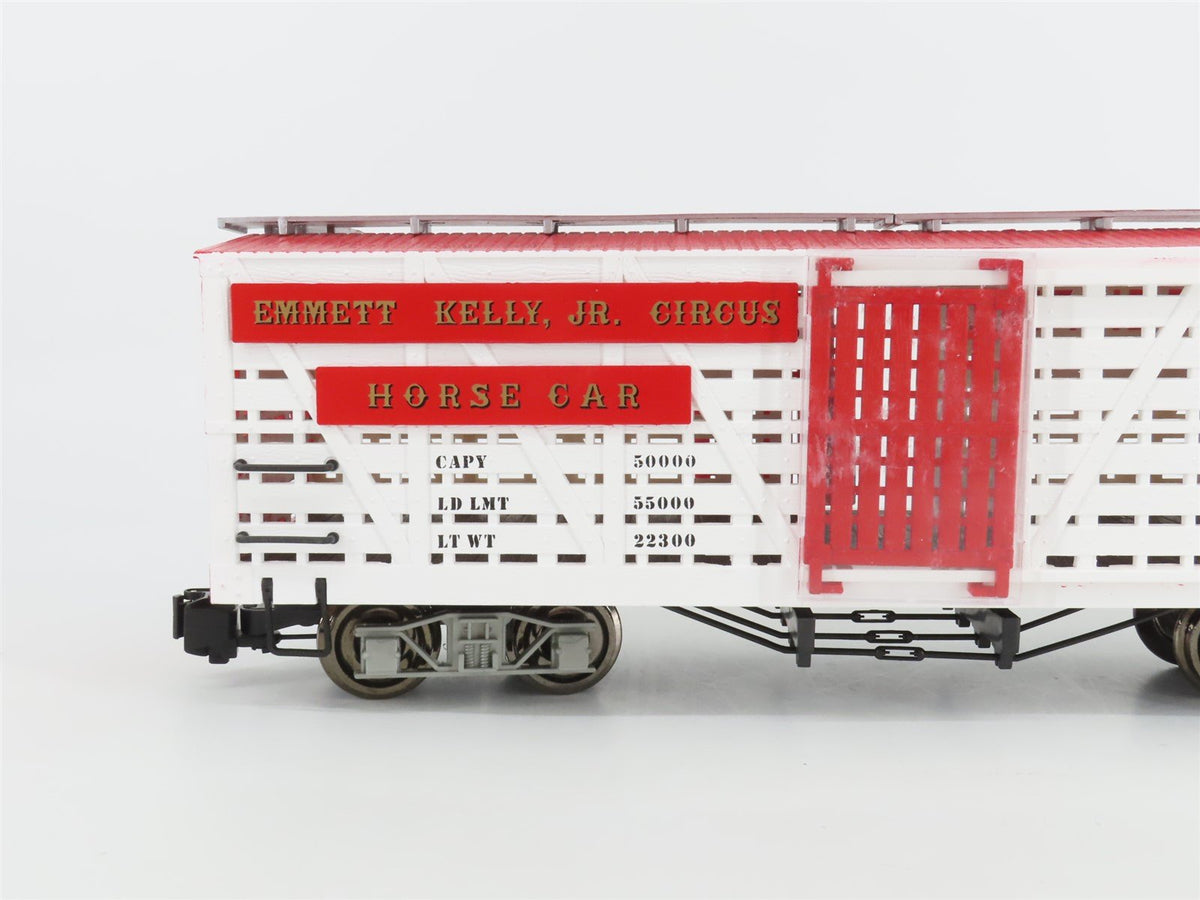 G Bachmann Big Haulers 98172 EKJX Emmet Kelly Jr. Circus Horse Stock Car #306