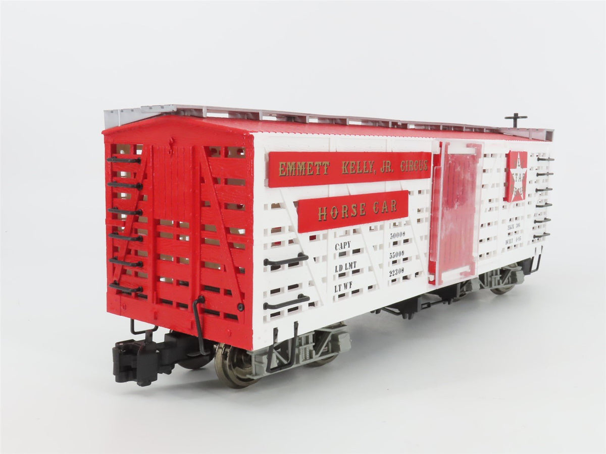 G Bachmann Big Haulers 98172 EKJX Emmet Kelly Jr. Circus Horse Stock Car #306