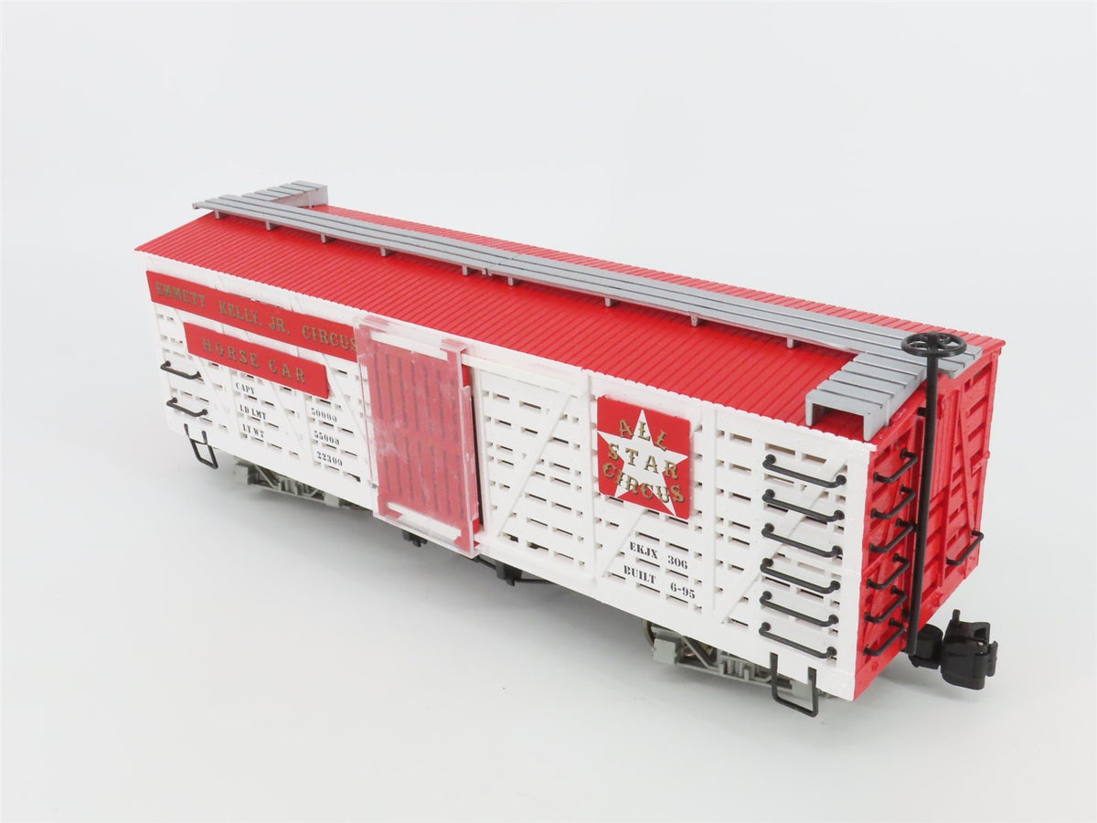 G Bachmann Big Haulers 98172 EKJX Emmet Kelly Jr. Circus Horse Stock Car #306