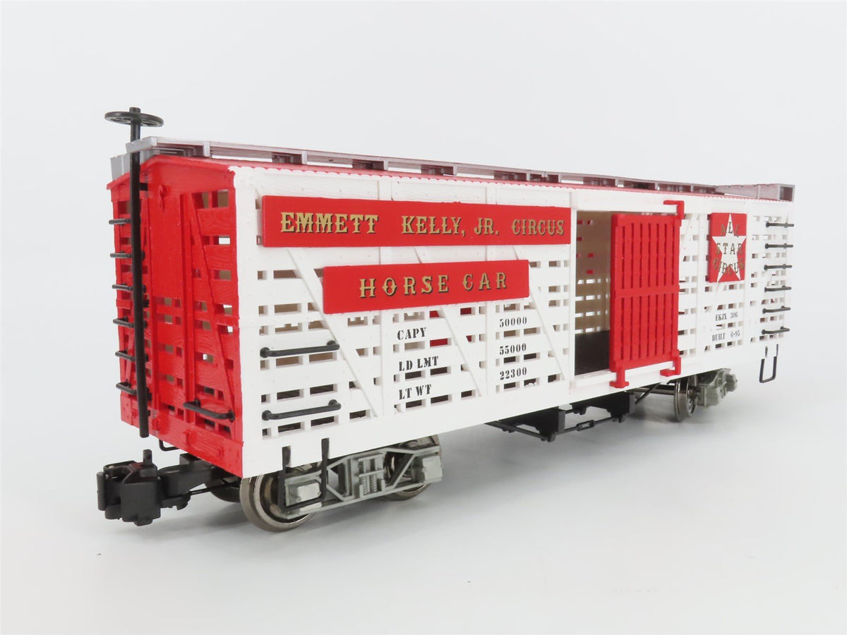 G Bachmann Big Haulers 98172 EKJX Emmet Kelly Jr. Circus Horse Stock Car #306