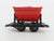 G Scale LGB 42430 Red Tipple Dump Car w/ Coal Load