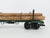 G Scale LGB 4066 NW&LCo Skeleton Log Car #4066 w/ Log Load