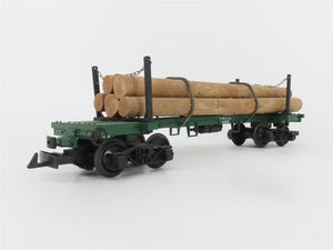 G Scale LGB 4066 NW&LCo Skeleton Log Car #4066 w/ Log Load