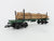 G Scale LGB 4066 NW&LCo Skeleton Log Car #4066 w/ Log Load
