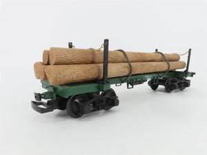 G Scale LGB 4066 NW&LCo Skeleton Log Car #4066 w/ Log Load