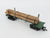 G Scale LGB 4066 NW&LCo Skeleton Log Car #4066 w/ Log Load
