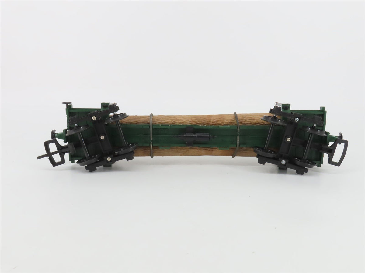 G Scale LGB 4066 NW&amp;LCo Skeleton Log Car #4066 w/ Log Load
