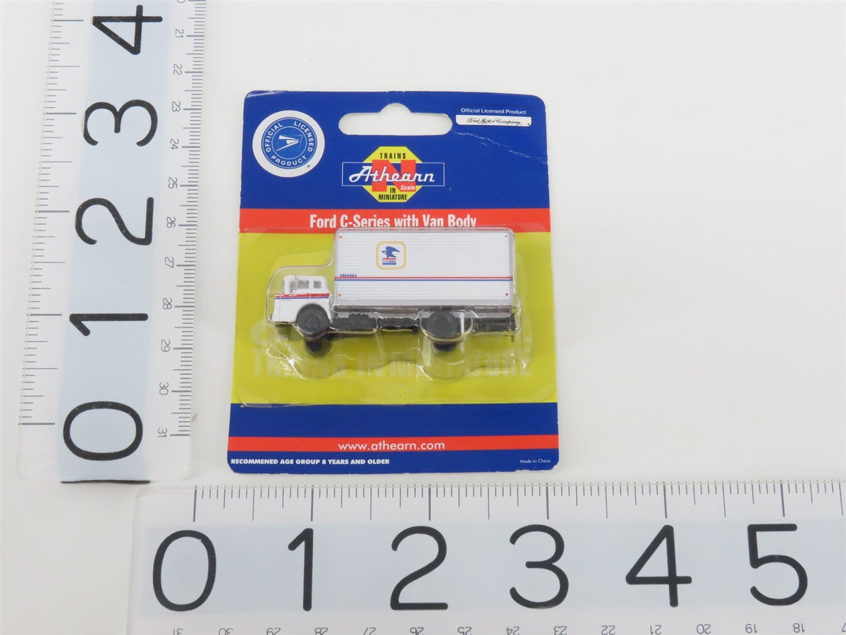 N 1/160 Scale Athearn 10250 USPS US Mail Ford C-Series Van Body Semi-Truck