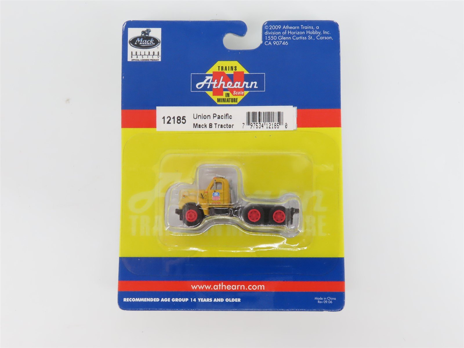 N 1/160 Scale Athearn 12185 UP Union Pacific Mack B Tractor Truck - Sealed
