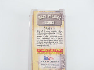Z Scale Micro-Trains MTL 51800180 LPCX Southern Star Meat 40' Wood Reefer #207