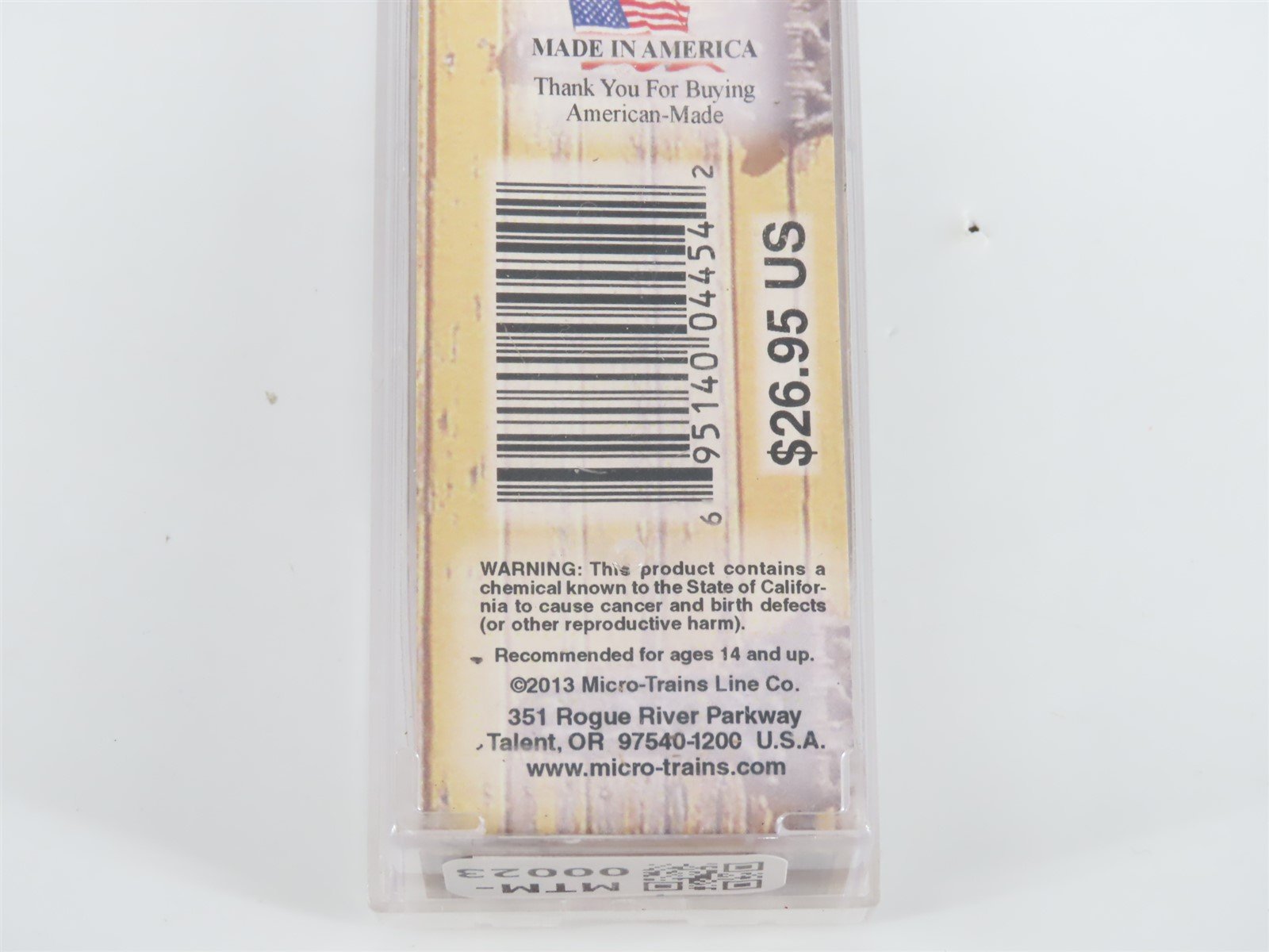 Z Scale Micro-Trains MTL 51800180 LPCX Southern Star Meat 40' Wood Reefer #207