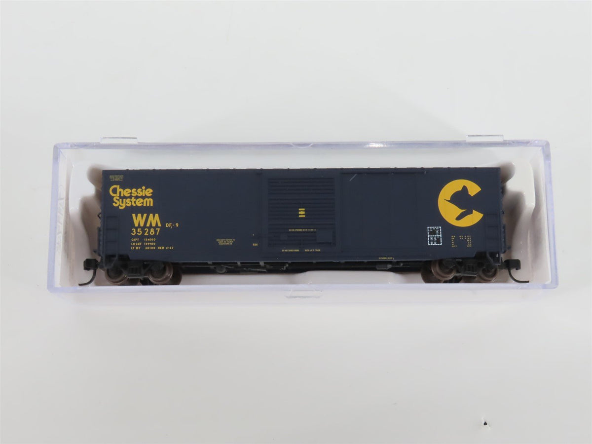 N Scale Atlas 45062 WM Chessie System 50&#39; Precision Design Box Car #35287