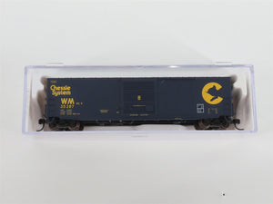 N Scale Atlas 45062 WM Chessie System 50' Precision Design Box Car #35287