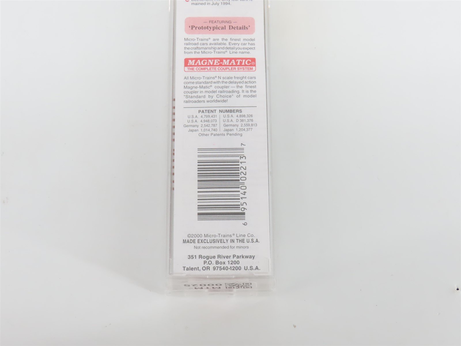 N Scale Micro-Trains MTL 45210 D&H Delaware & Hudson 50' Flat Car #16509