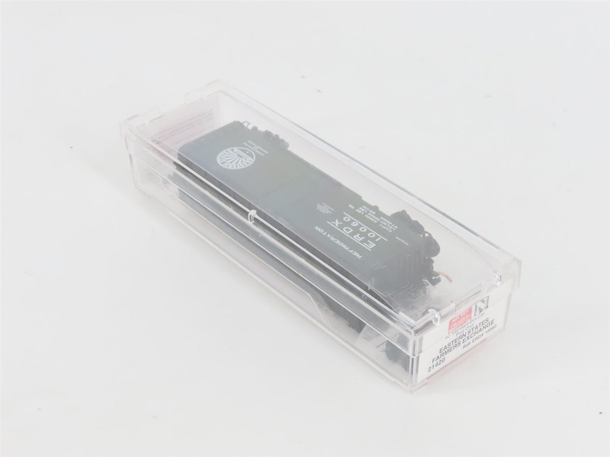N Micro-Trains MTL 21420 ERDX Eastern States Farmers Exchange 40&#39; Box Car #10060