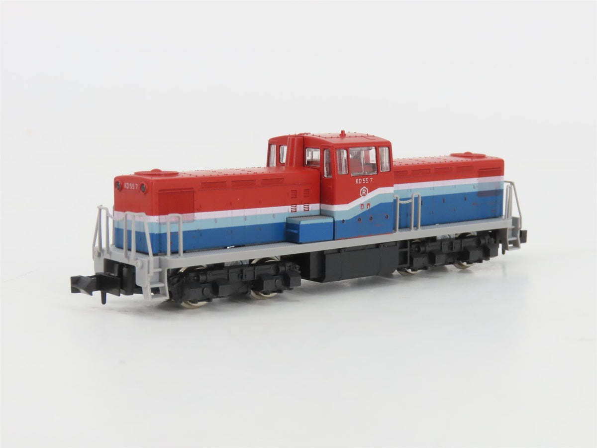 N Scale KATO Keiyo Rinkai Railway Japan KD55 Diesel Locomotive #7