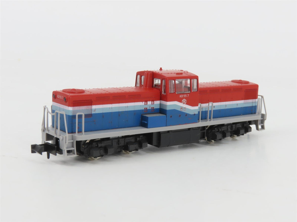 N Scale KATO Keiyo Rinkai Railway Japan KD55 Diesel Locomotive #7
