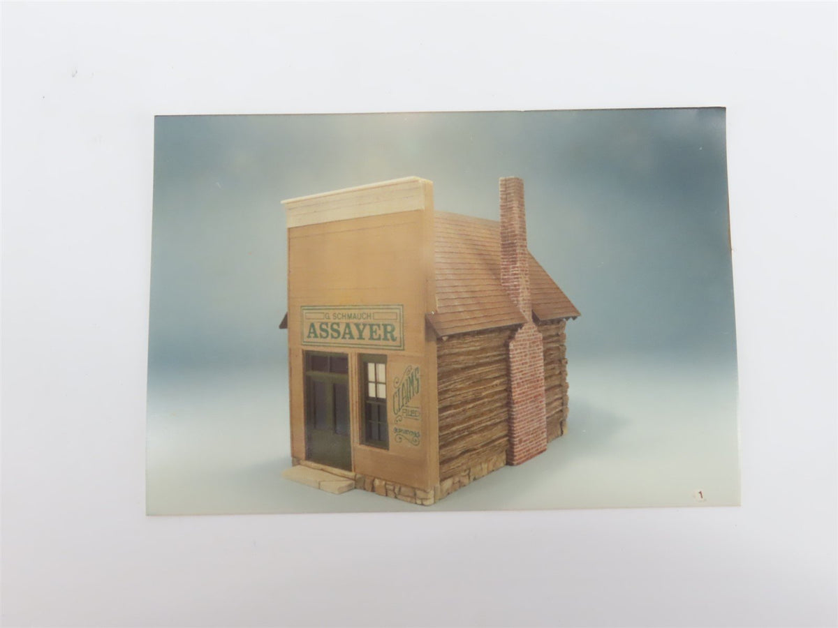 S 1/64 Scale Building &amp; Structure Co. B&amp;S Hydrocal Kit #4008 Assayer&#39;s Office