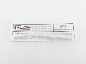 CIRCUITRON #800-5202 DT-2 Logic Grade Crossing Detector