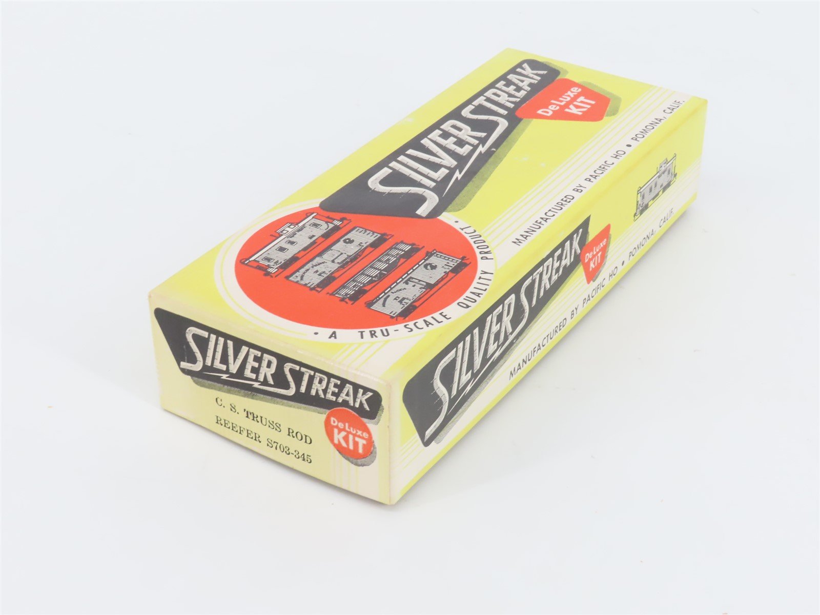 HO Scale Silver Streak Wood Kit #S703-345 CX Colorado Southern 40' Reefer #50053