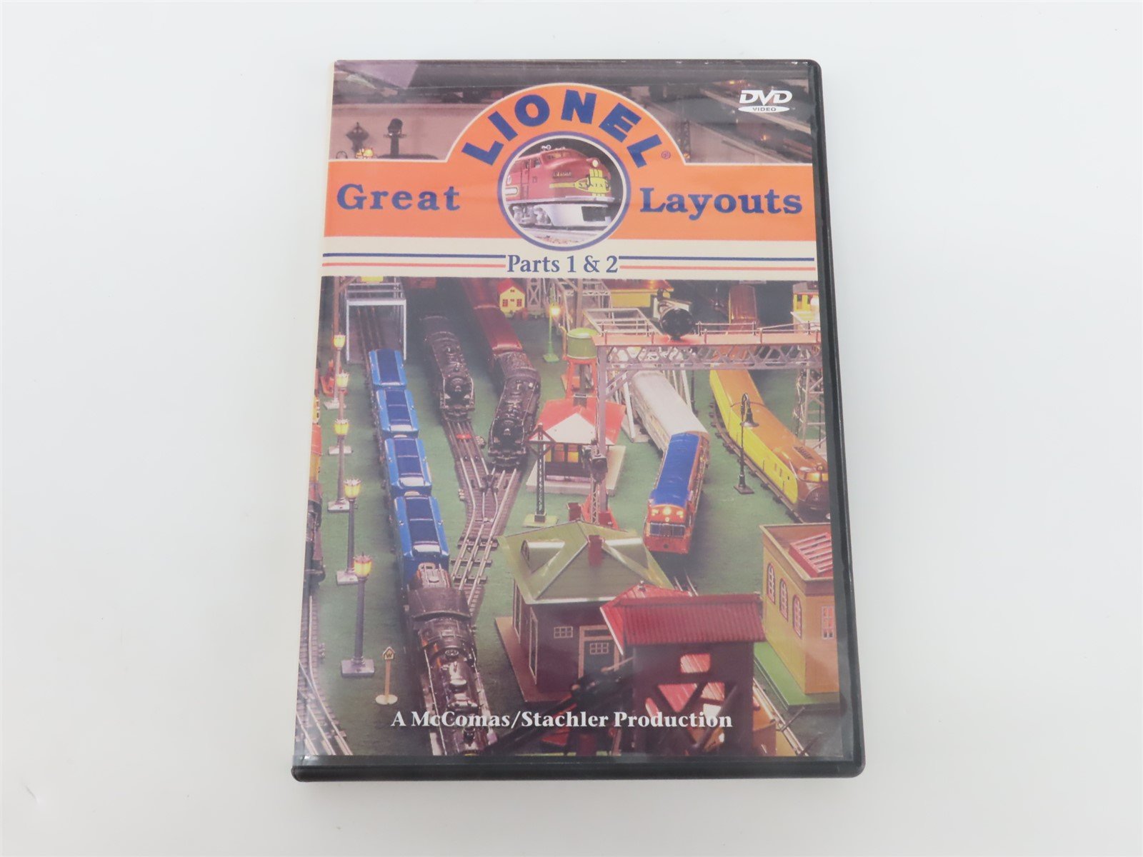 DVD Railroad Video "Great Lionel Layouts - Parts 1 & 2"
