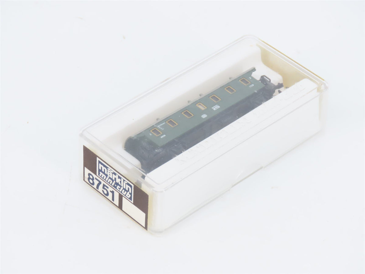 Z Scale Marklin Mini-Club 8751 DB German 2nd Class Coach Passenger Car #85219