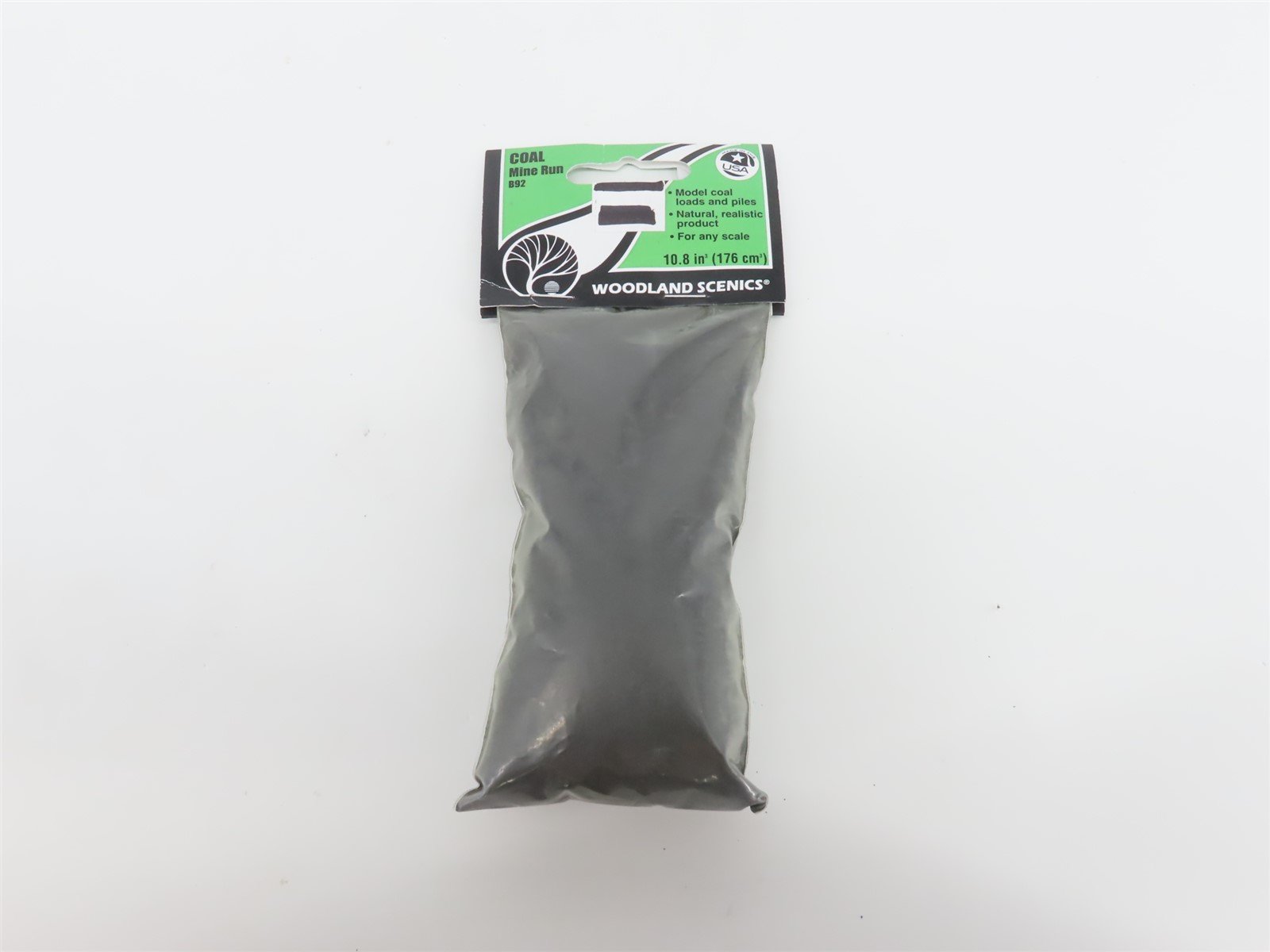 Multi-Scale Woodland Scenics B92 "Mine Run" Loose Coal