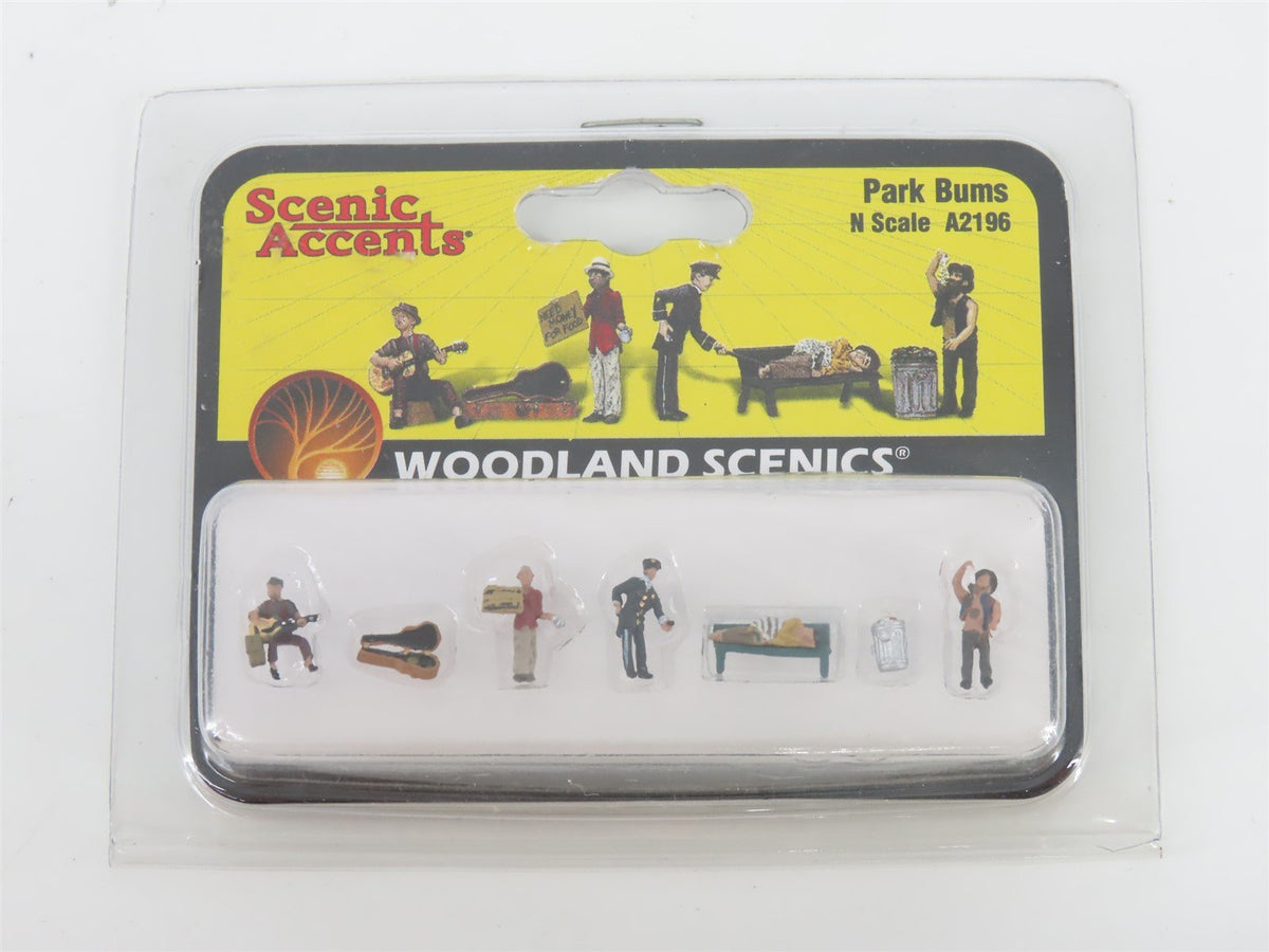N 1/160 Scale Woodland Scenics A2196 Park Bums Figure Set