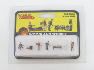 N 1/160 Scale Woodland Scenics A2196 Park Bums Figure Set