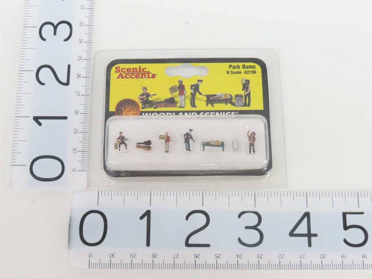 N 1/160 Scale Woodland Scenics A2196 Park Bums Figure Set