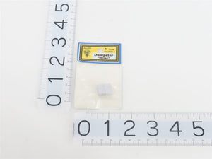 N 1/160 Scale Arrowhead Models 60-7002-6 Silver/Gray Dumpsters