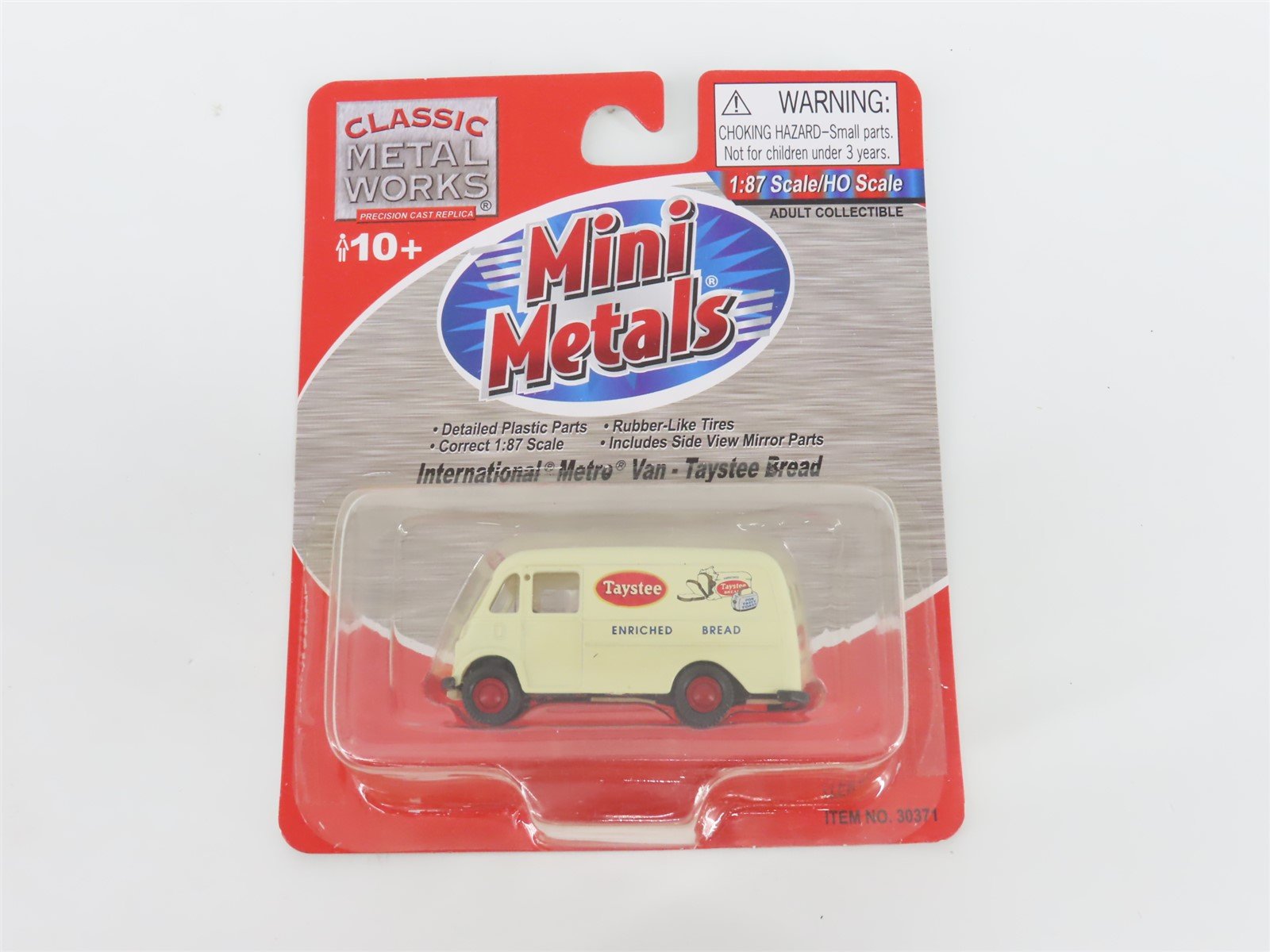 HO 1/87 Scale CMW Mini Metals 30371 Taystee Bread International Metro Van