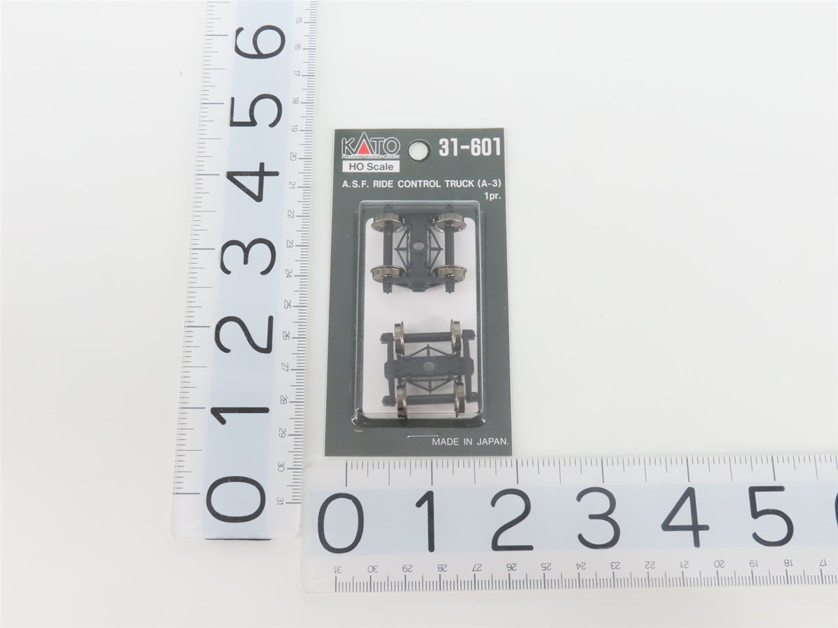 HO Scale KATO 31-601 ASF Ride Control 2-Axle Trucks w/ Metal Wheels