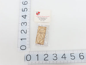 HO 1/87 Scale LaBelle Laser Kit #HO-700 Passenger Roof Rounding Templates